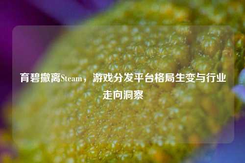 育碧撤离Steam，游戏分发平台格局生变与行业走向洞察