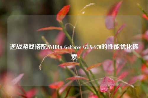 逆战游戏搭配NVIDIA GeForce GTX 970的性能优化探索