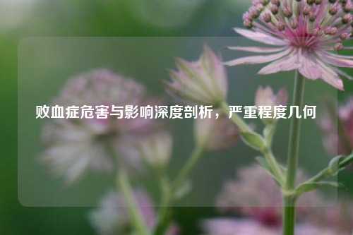 败血症危害与影响深度剖析,严重程度几何