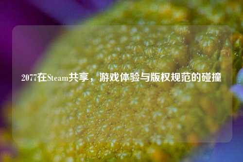 2077在Steam共享，游戏体验与版权规范的碰撞